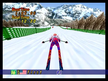 Hyper Olympics in Nagano 64 (Japan) screen shot game playing